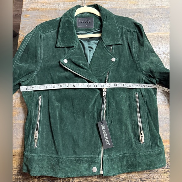 Blank NYC Evergreen Suede Moto Jacket - Picture 7 of 9